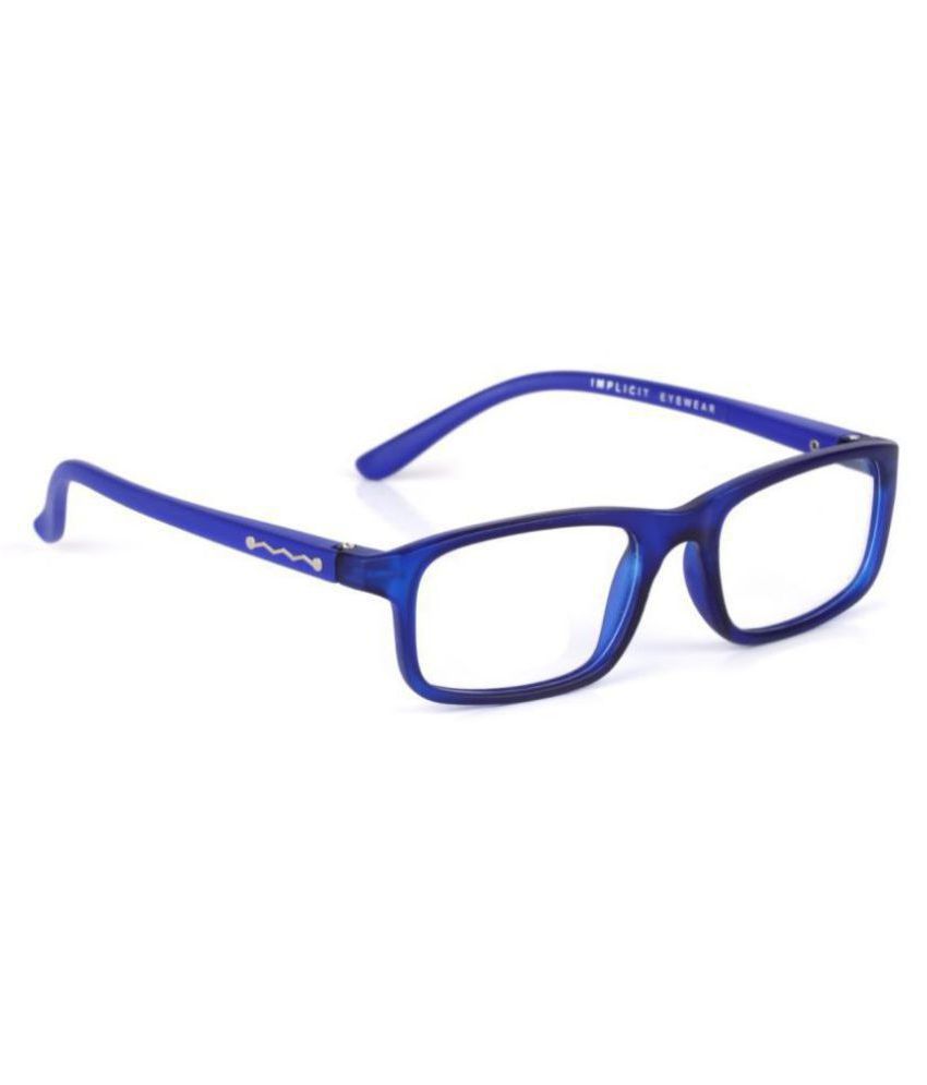 Buy Implicit Zero Power Computer Glasses Spectacles With Blue Cut for ...