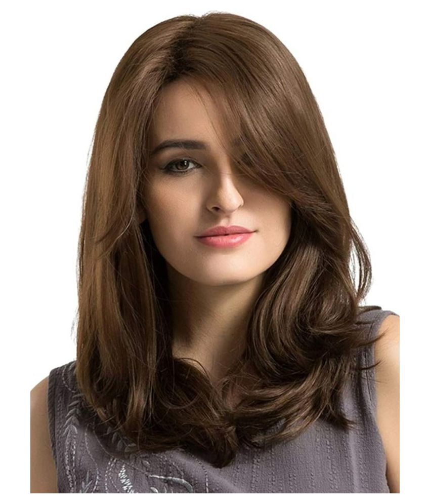 Akashkrishna soft hair full head Straight Hair Wig soft full synthetic Hair:  Buy Akashkrishna soft hair full head Straight Hair Wig soft full synthetic  Hair at Best Prices in India - Snapdeal