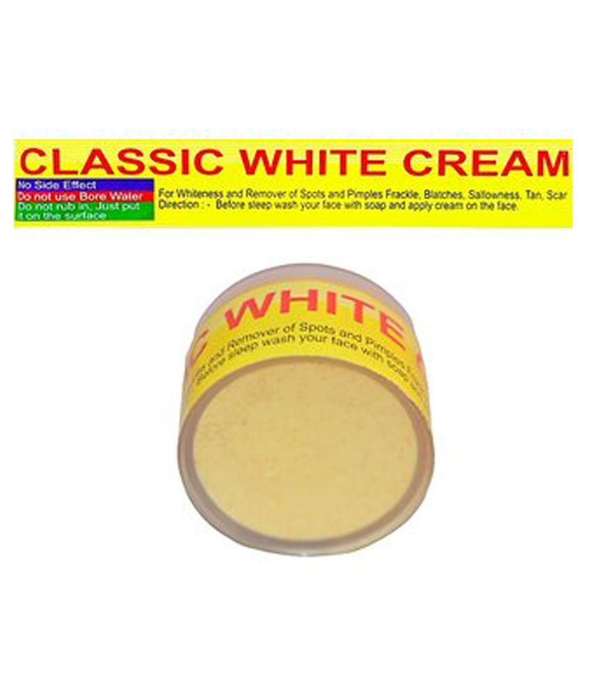 classic white cream