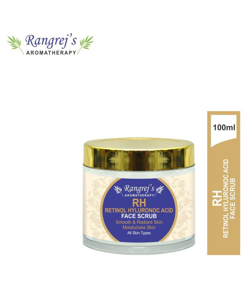 Rangrej's Aromatherapy Retional Hyaluronic Acid Face Scrub For Smooth