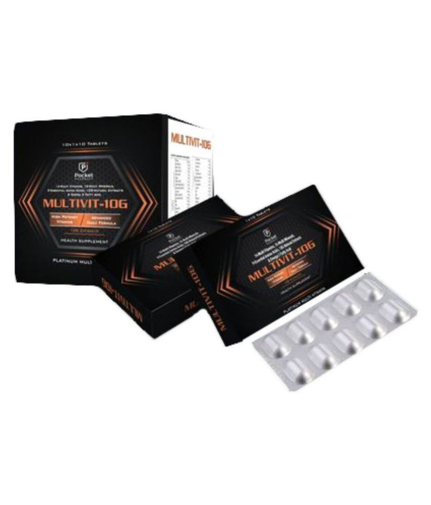 Pocket Pharmacy 5 Strip Combo Multivit10G 5 mg Multivitamins Capsule