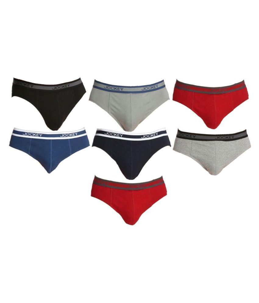 Jockey Multi Brief Pack of 7 - Buy Jockey Multi Brief Pack of 7 Online