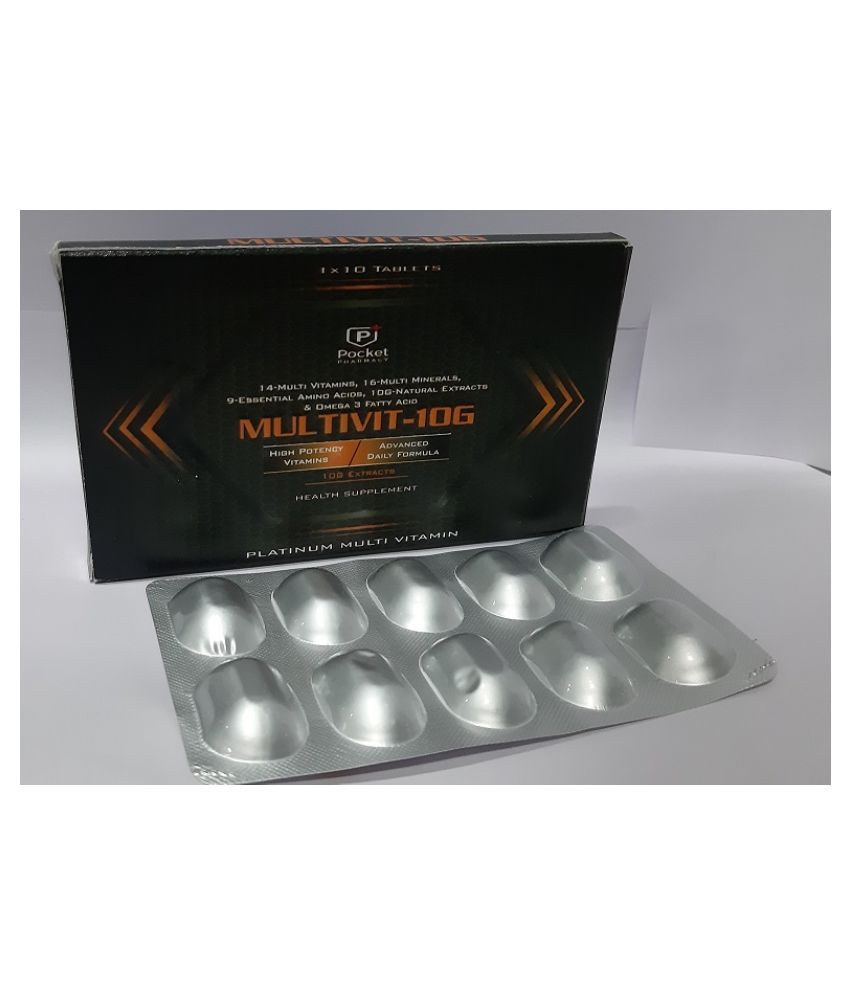 Pocket Pharmacy COMBO PACK 2 Shefit + 1 Multivit10g 10Tab 1 ml
