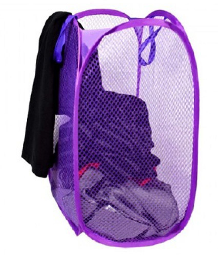 Favour Nylon Laundry Bag Purple Buy Favour Nylon Laundry Bag Purple Online at Low Price