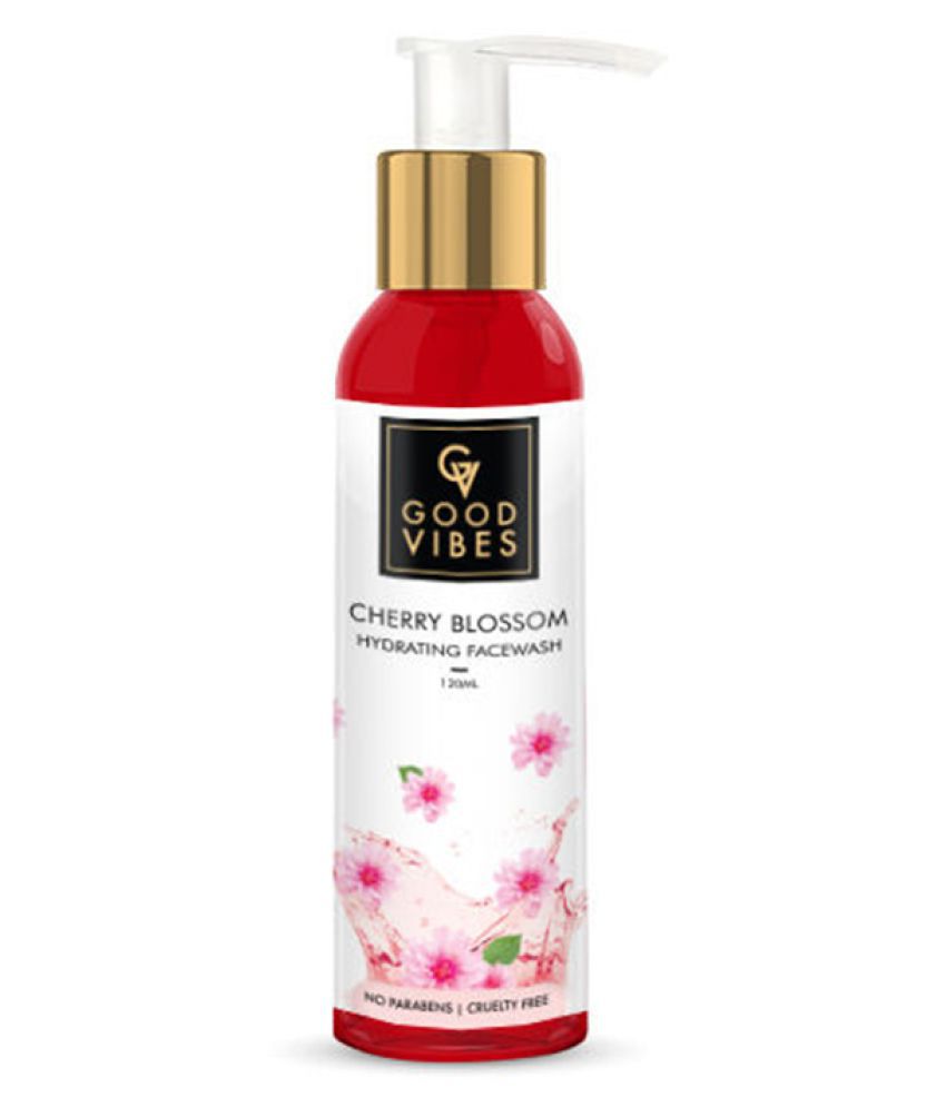 Good Vibes Hydrating Face Wash - Cherry Blossom (120 ml)