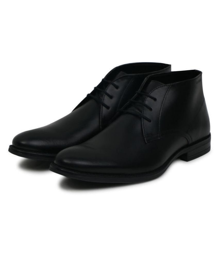 Red Tape Office Genuine Leather Black Formal Shoes Price in India- Buy ...