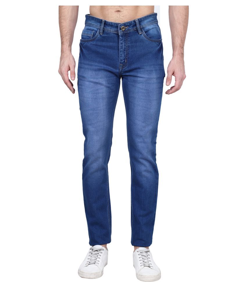 light blue slim jeans