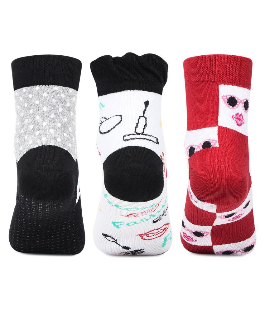 Women Multipack Fashion Socks by Bonjour-Pack of 3: Buy Online at Low ...