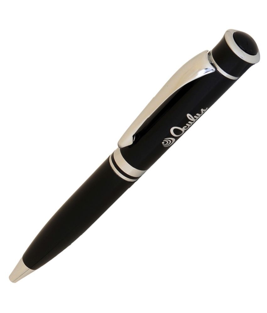 Oculus Impact 1521 Black & Silver Combination Metal Ball pen. Fitted with Germany Made Refill.