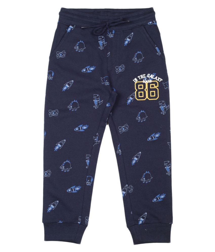     			PLUM TREE Pack of 1 Boys 100% Cotton Trackpant ( Navy )