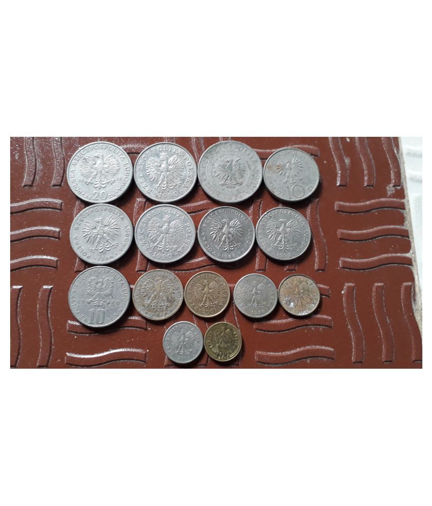 15 ALL DIFFERRENT PIECES SET POLAND