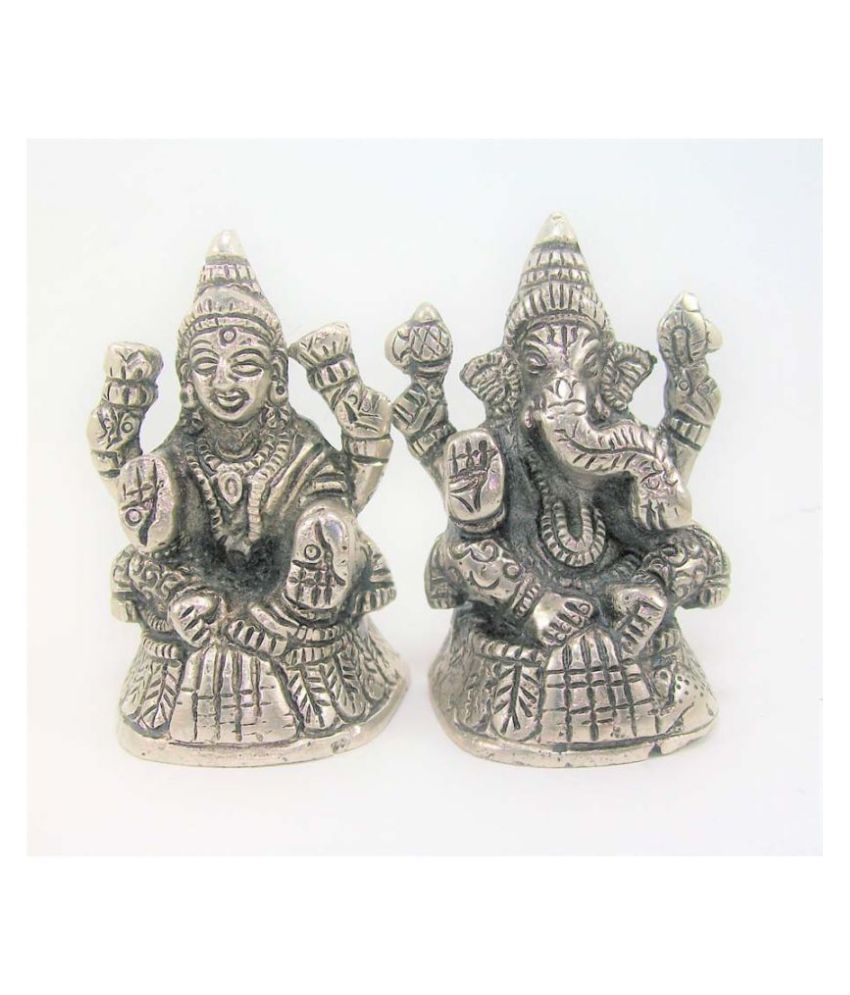     			Neo Classic Laxmi Ganesh Aluminium Idol