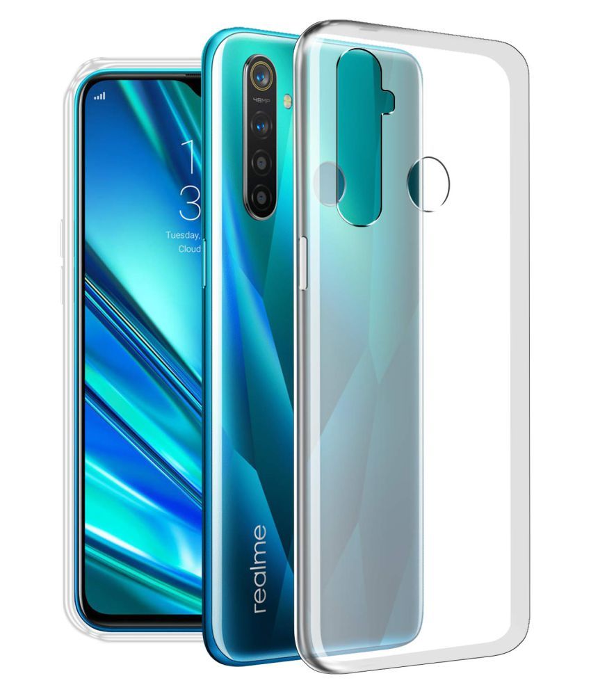     			Realme 6 Shock Proof Case Megha Star - Transparent Premium Transparent Case