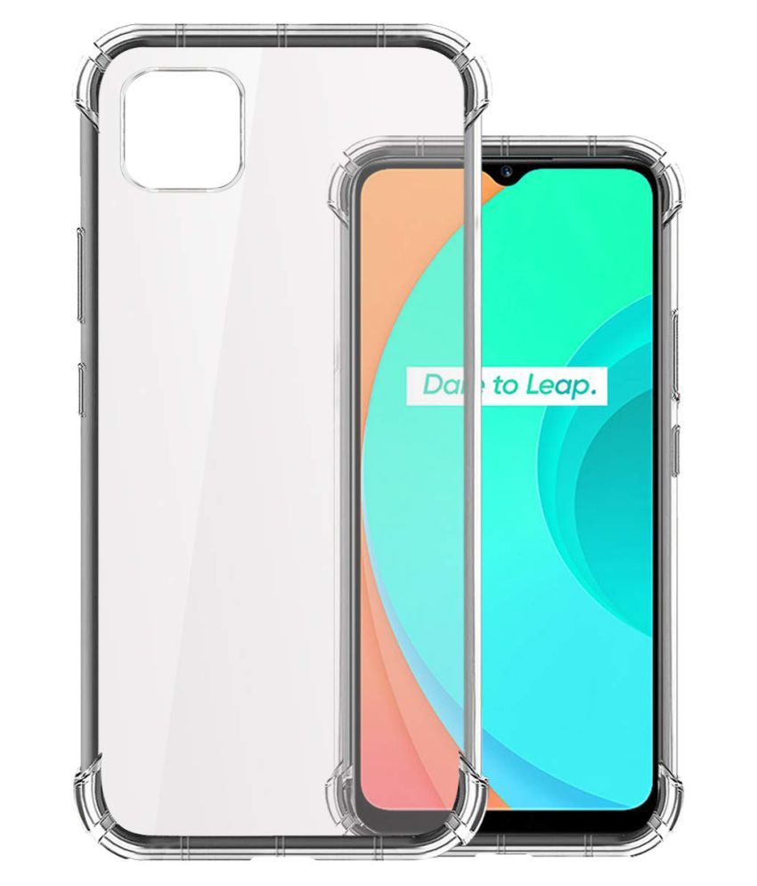     			Realme C11 Shock Proof Case Megha Star - Transparent Premium Transparent Case