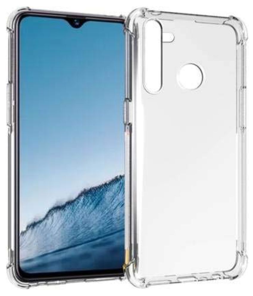     			Realme Narzo 20A Shock Proof Case KOVADO - Transparent Premium Transparent Case