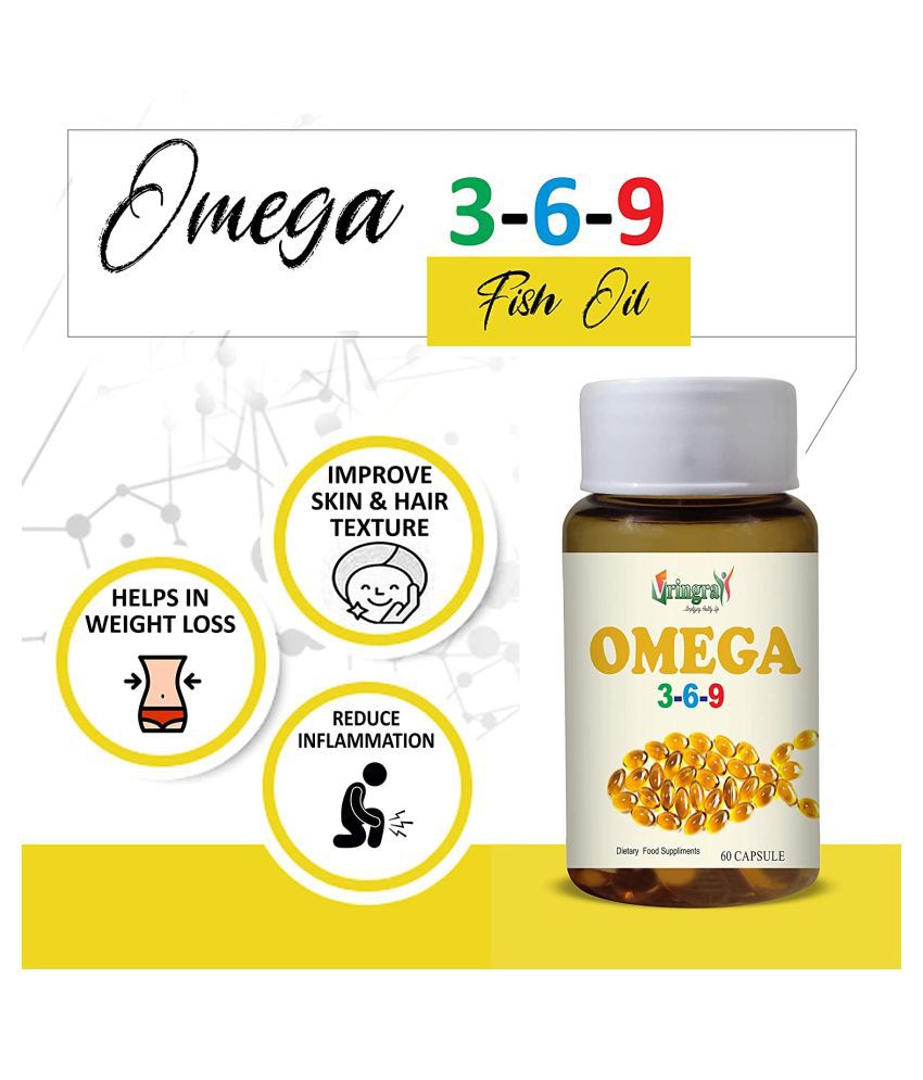 Ultra Pure Omega 3-6-9 Capsules - Best Health Supplement ...