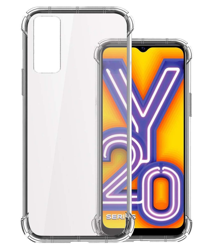     			Vivo Y20 Shock Proof Case Doyen Creations - Transparent Premium Transparent Case