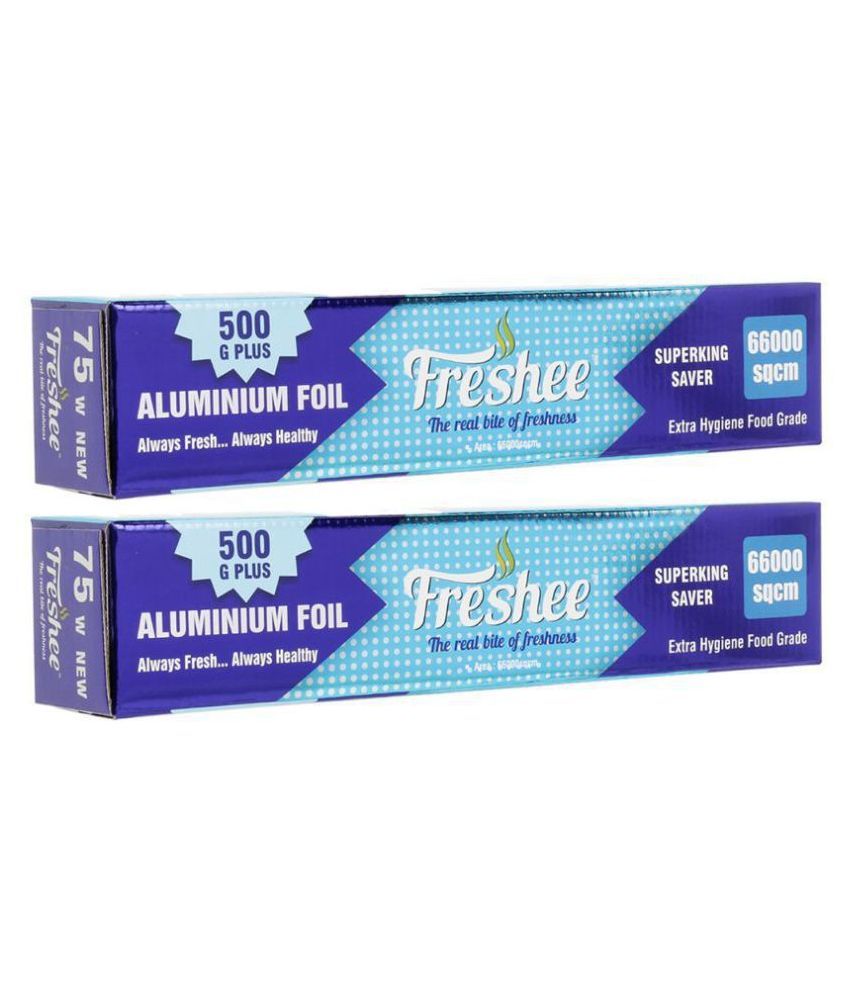     			Freshee 66000sqcm 22m Aluminium Foil Paper Pack of 2