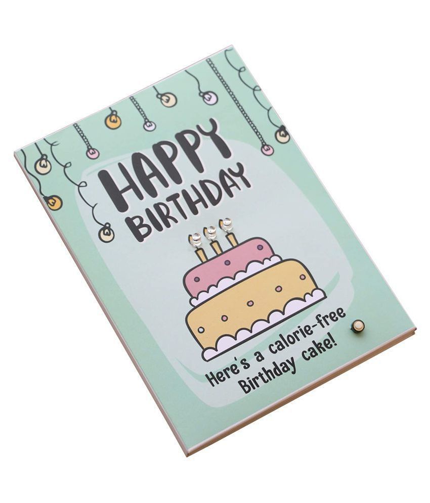 Oye Happy LED Birthday Greeting Card Unique Card for Friends