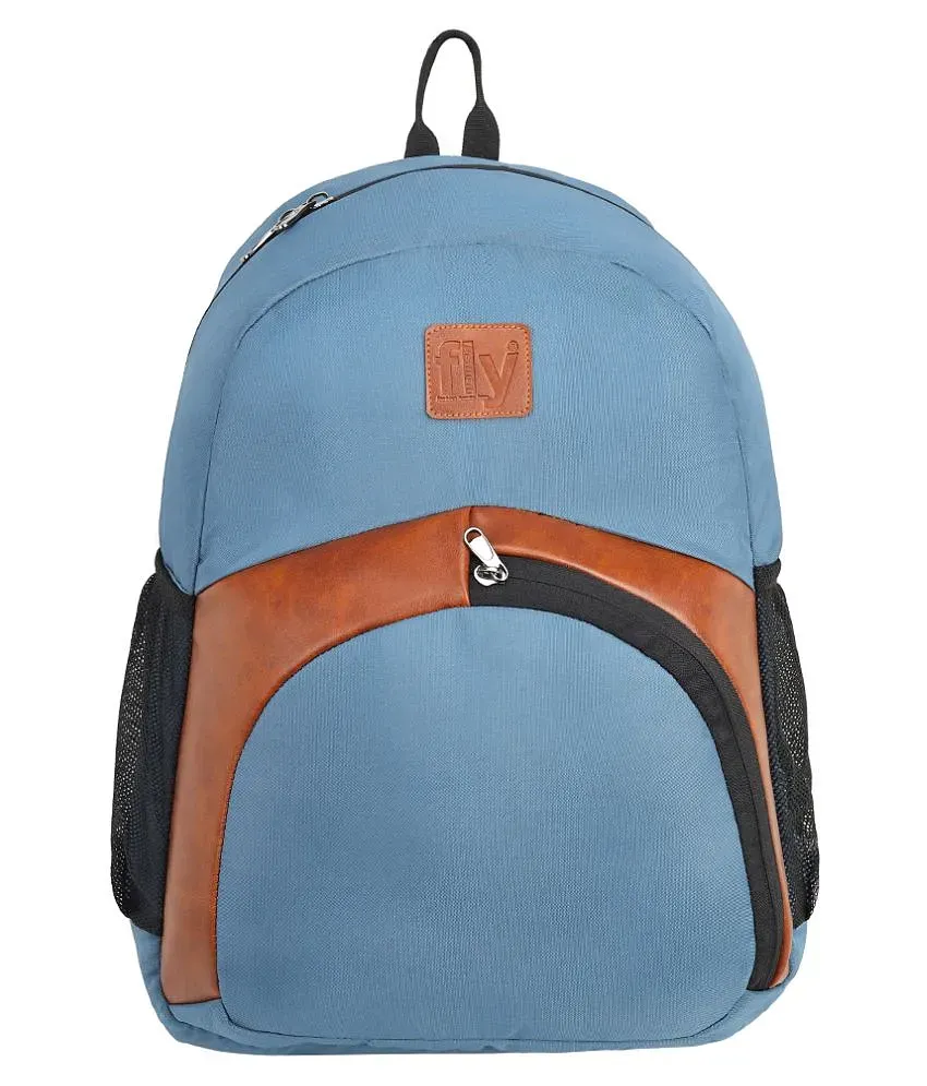 Fly Fashion Sky Blue 22 Ltrs Laptop Bags Buy Fly Fashion Sky