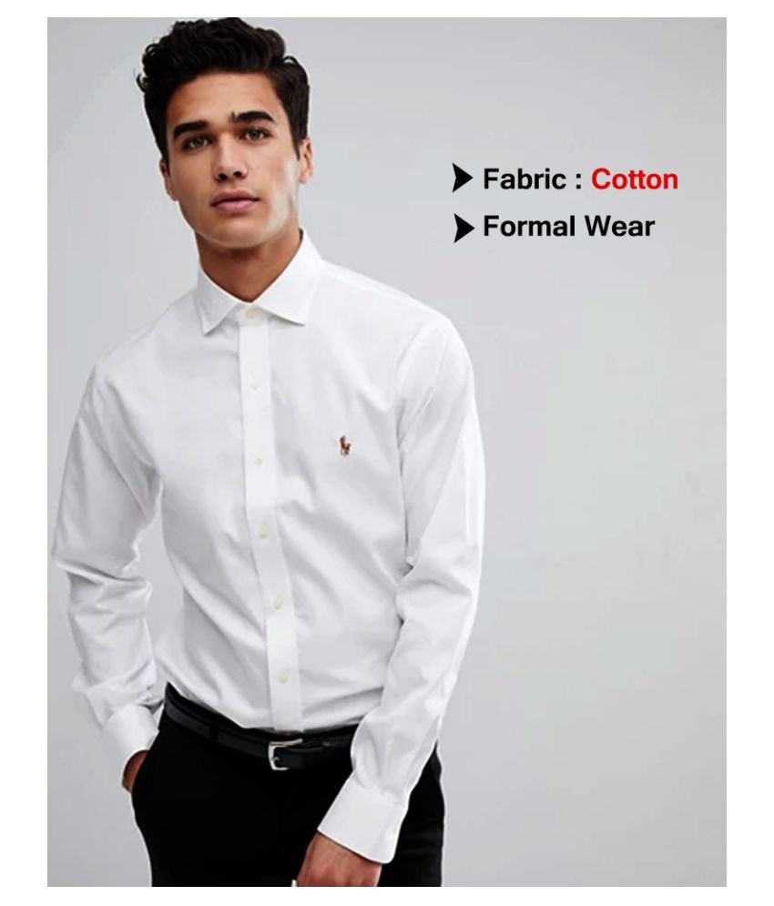 casual shirts 100 Percent Cotton White Shirt Buy casual shirts 100