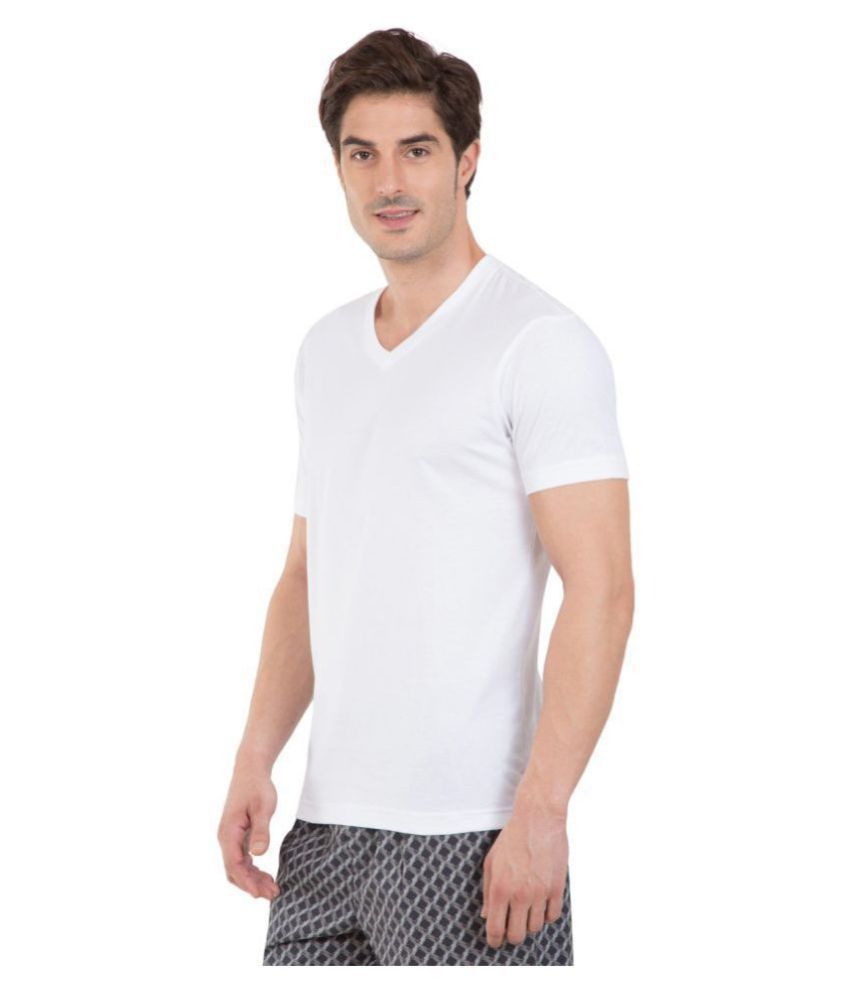 Jockey White T Shirts Single Pack - Buy Jockey White T Shirts Single ...
