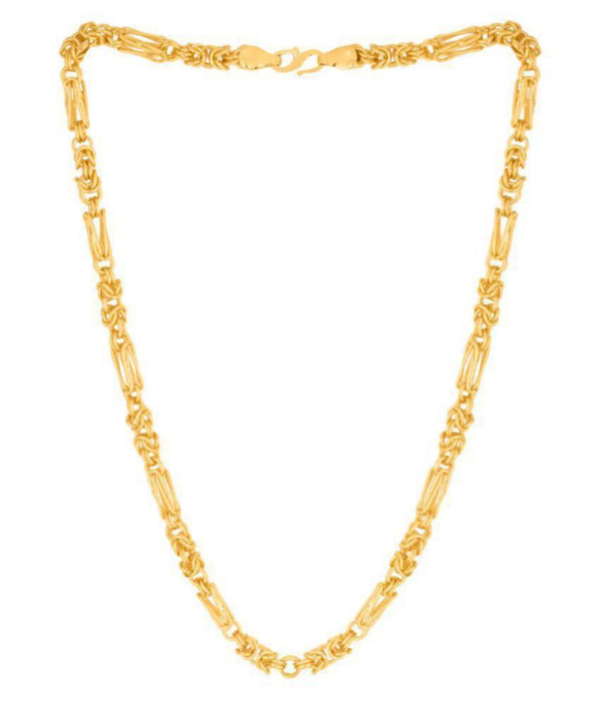     			h m product Gold Plated Mens Necklace Chain-1006