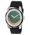 DIGITRACK - Black Silicon Analog Men's Watch