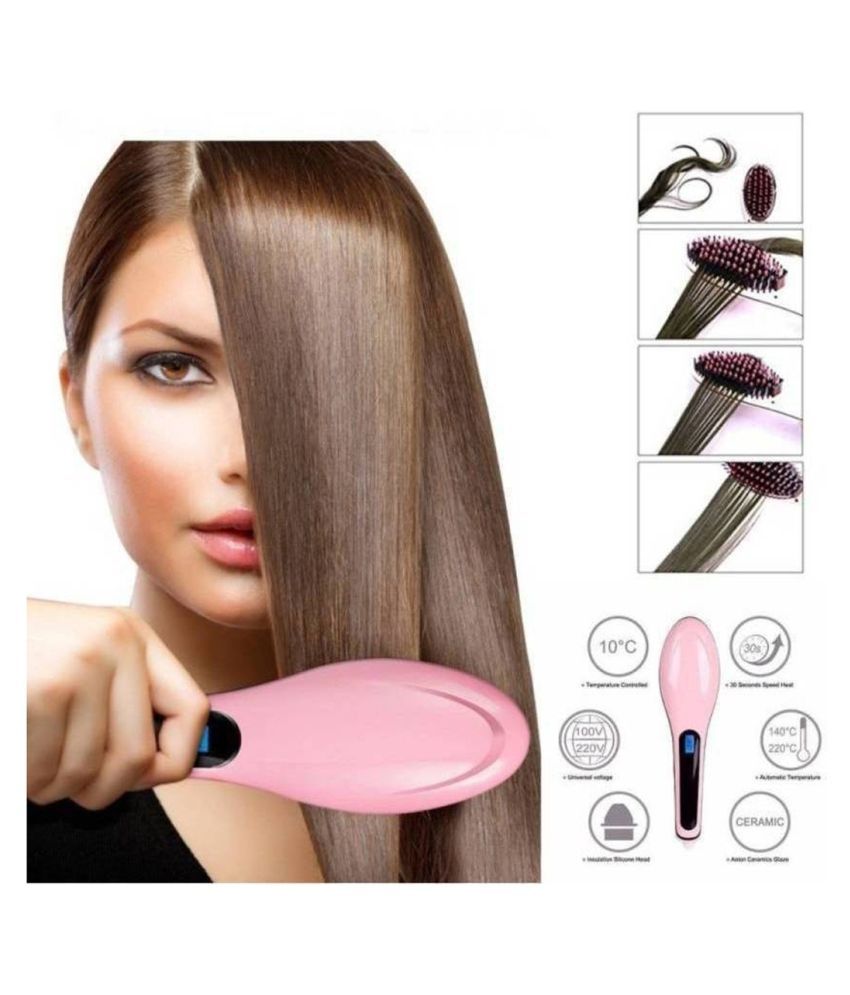 Bentag HQT 906 Fast Hair Straightener Pink
