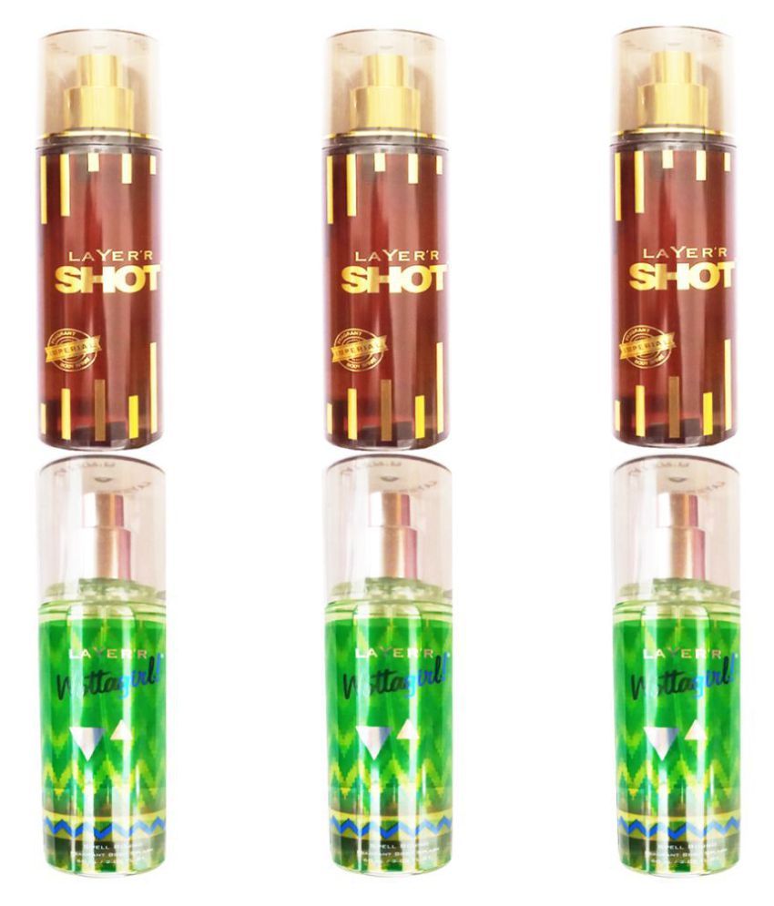 Each Combo Pack Contains 3 Layer Imperial Fragrant Body Spray 60 Ml 3 Layer Wottagirl Spell Bound Body Spray 60 Ml Buy Online At Best Prices In India Snapdeal