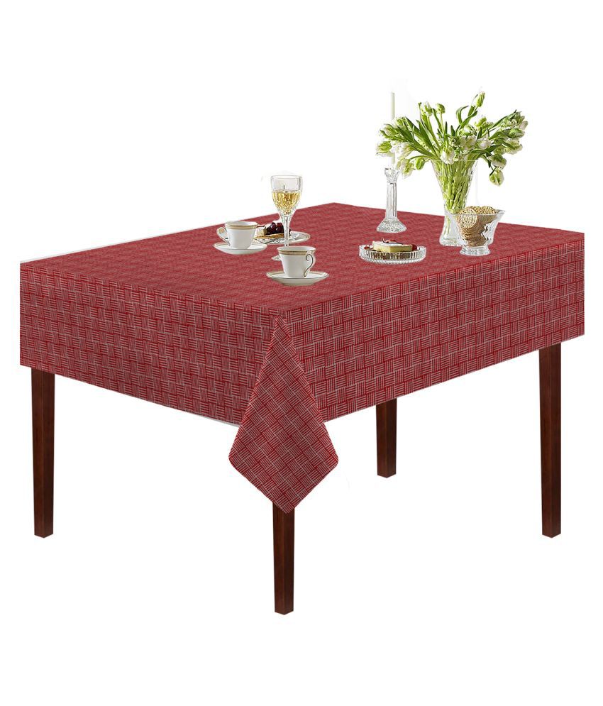     			Oasis Home Tex 4 Seater Cotton Single Table Covers