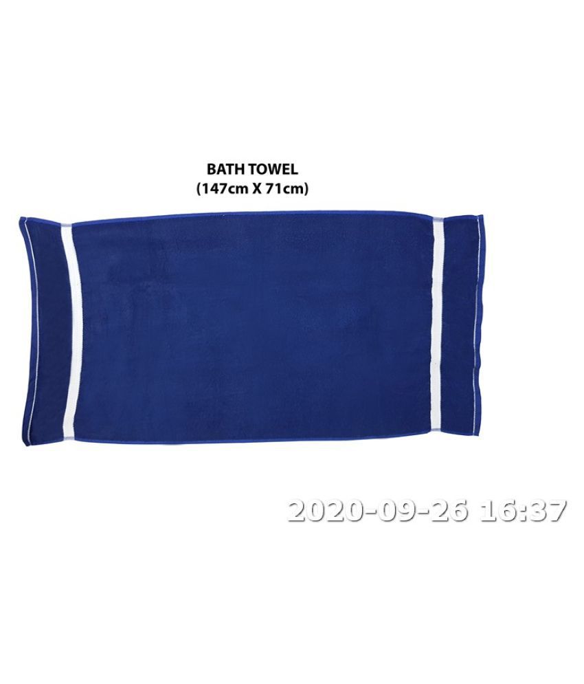 aspen home Single Cotton Bath Towel Blue - Buy aspen home Single Cotton