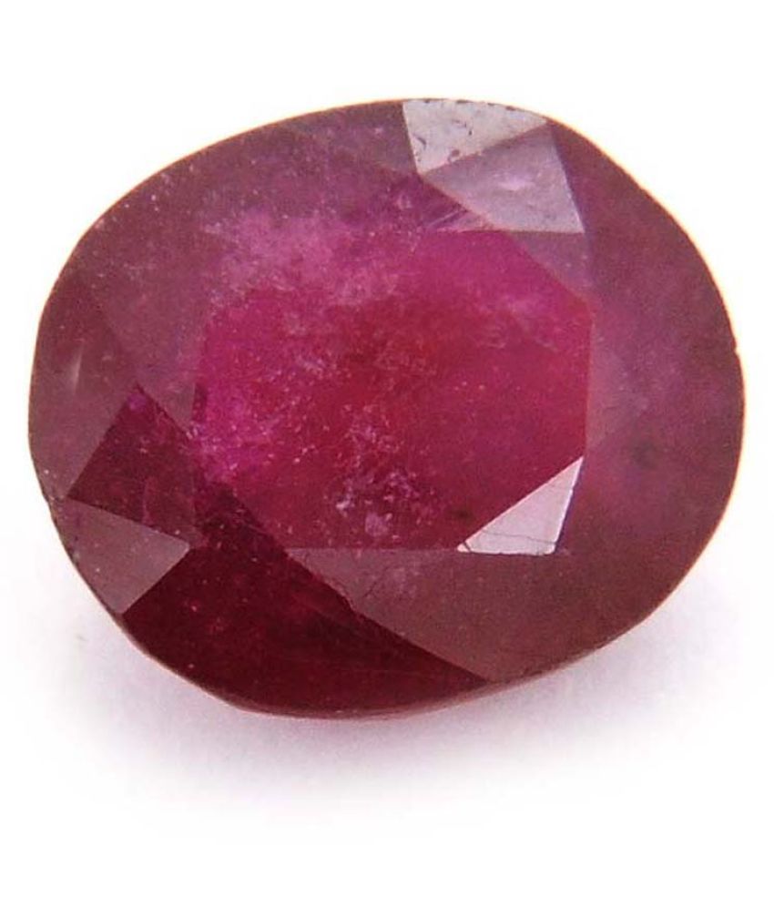 Burma Ruby Stone Original 4.75-5 CARAT Natural Certified manik Stone