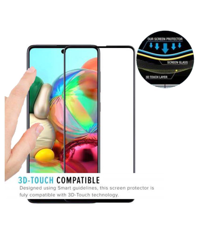 samsung a71 tempered glass price