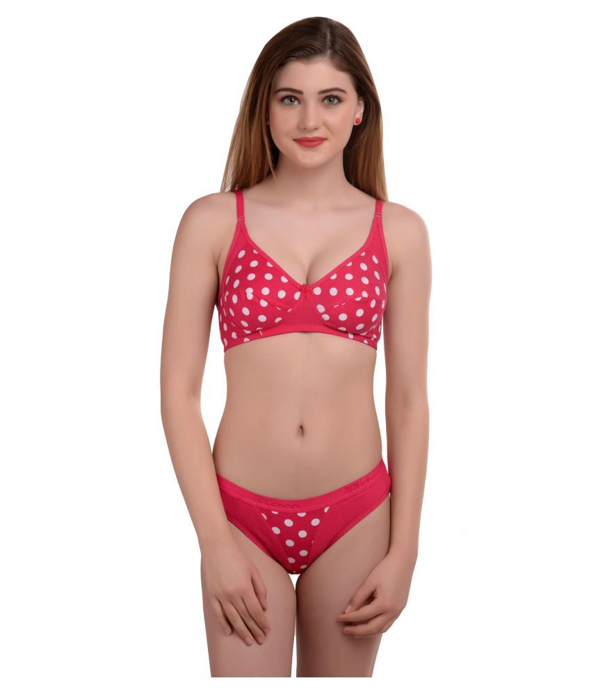 Buy Alishan Poly Cotton Bra And Panty Set Online At Best Prices In India Snapdeal