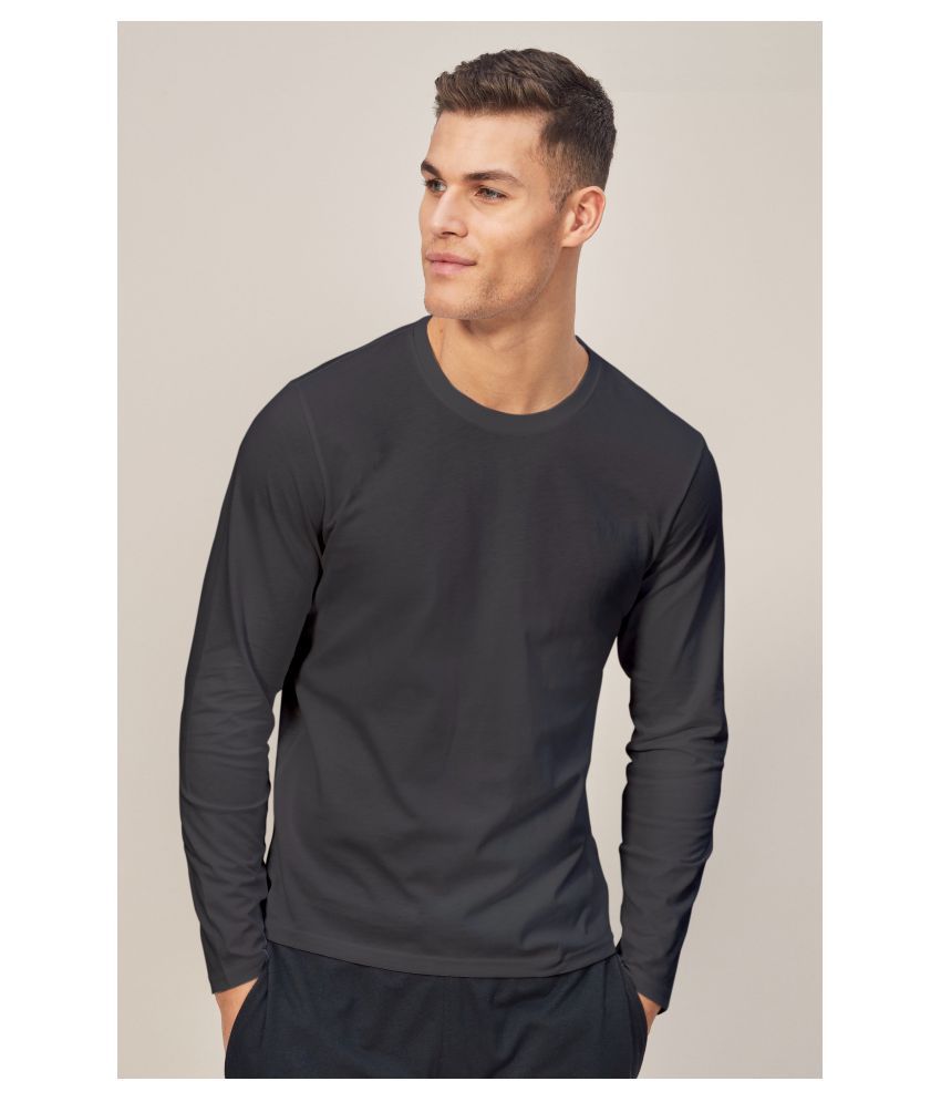     			ESPARTO - Grey Cotton Regular Fit Men's T-Shirt ( Pack of 1 )