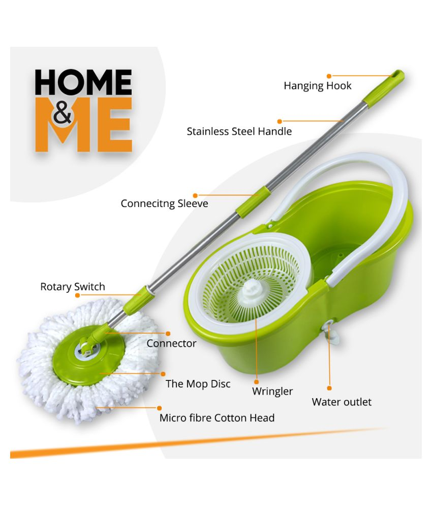 Home&Me Value Spin Mop Single Bucket Mop Buy Home&Me Value Spin Mop