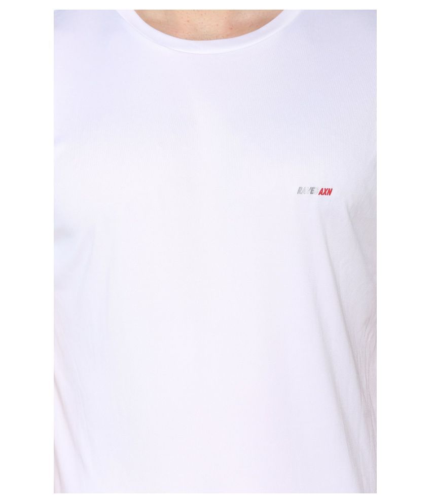 polyester white tshirt