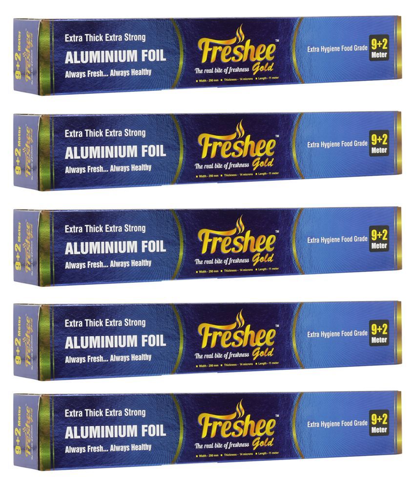     			Freshee 9+2m Aluminium Foil Paper Pack of 5