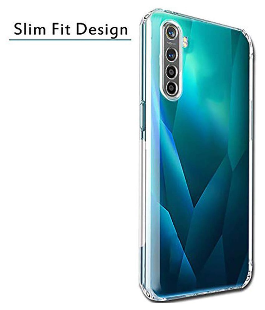     			Realme 6 Pro Shock Proof Case Megha Star - Transparent Premium Transparent Case