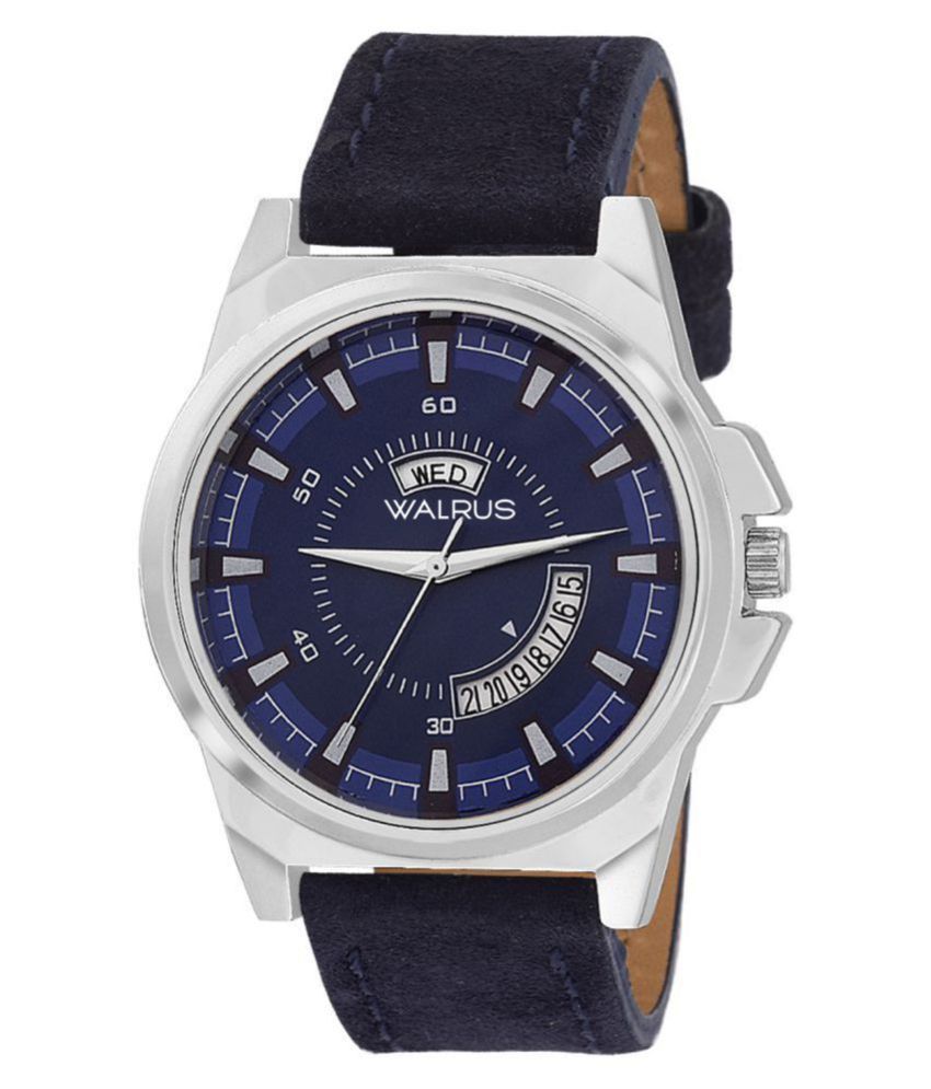     			Walrus Nixon PU Analog Men's Watch