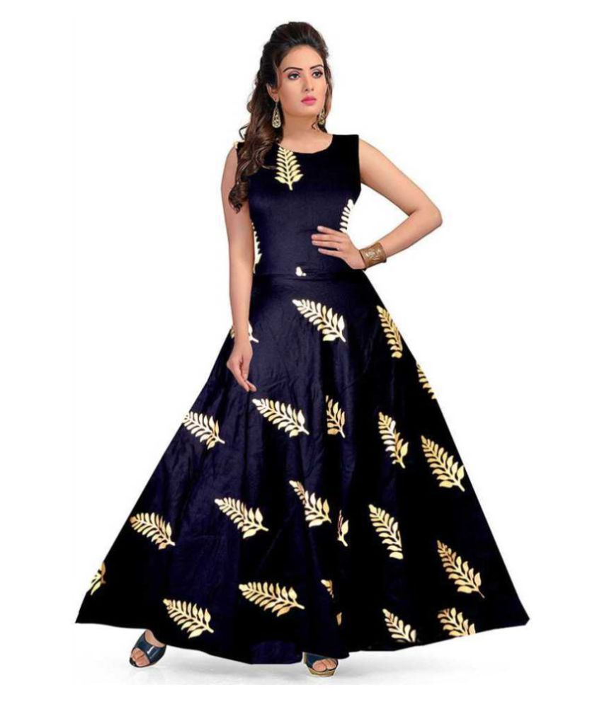 rayon full flair gown