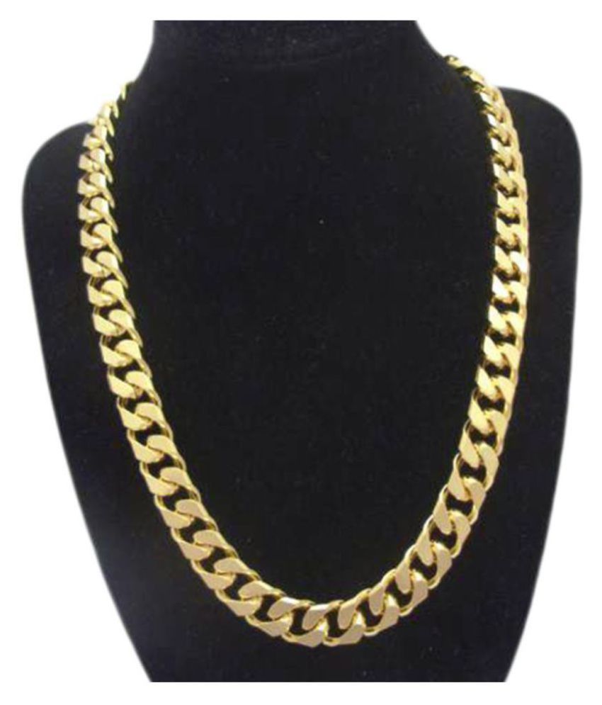 h m product Gold Plated Mens Necklace Chain-10020: Buy h m product Gold ...