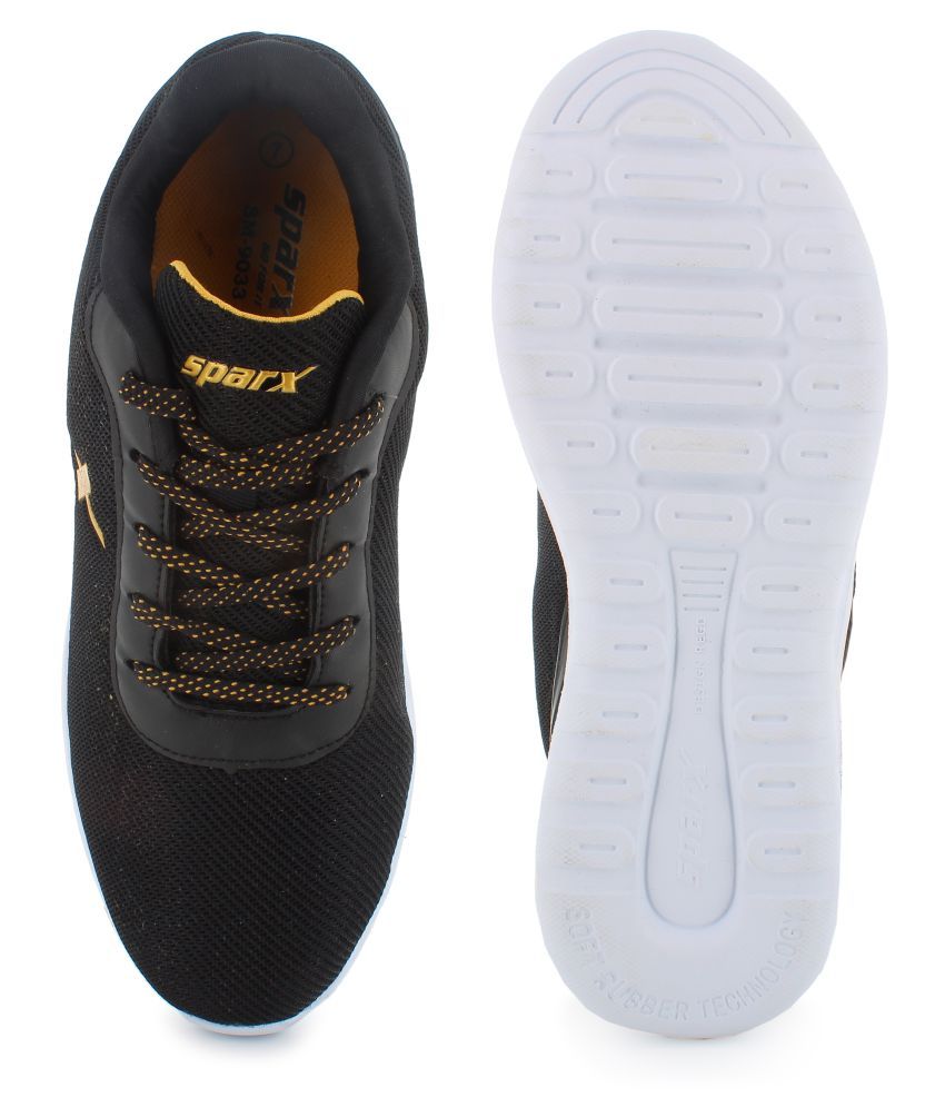 Sparx SM-9033 Black Running Shoes - Buy 