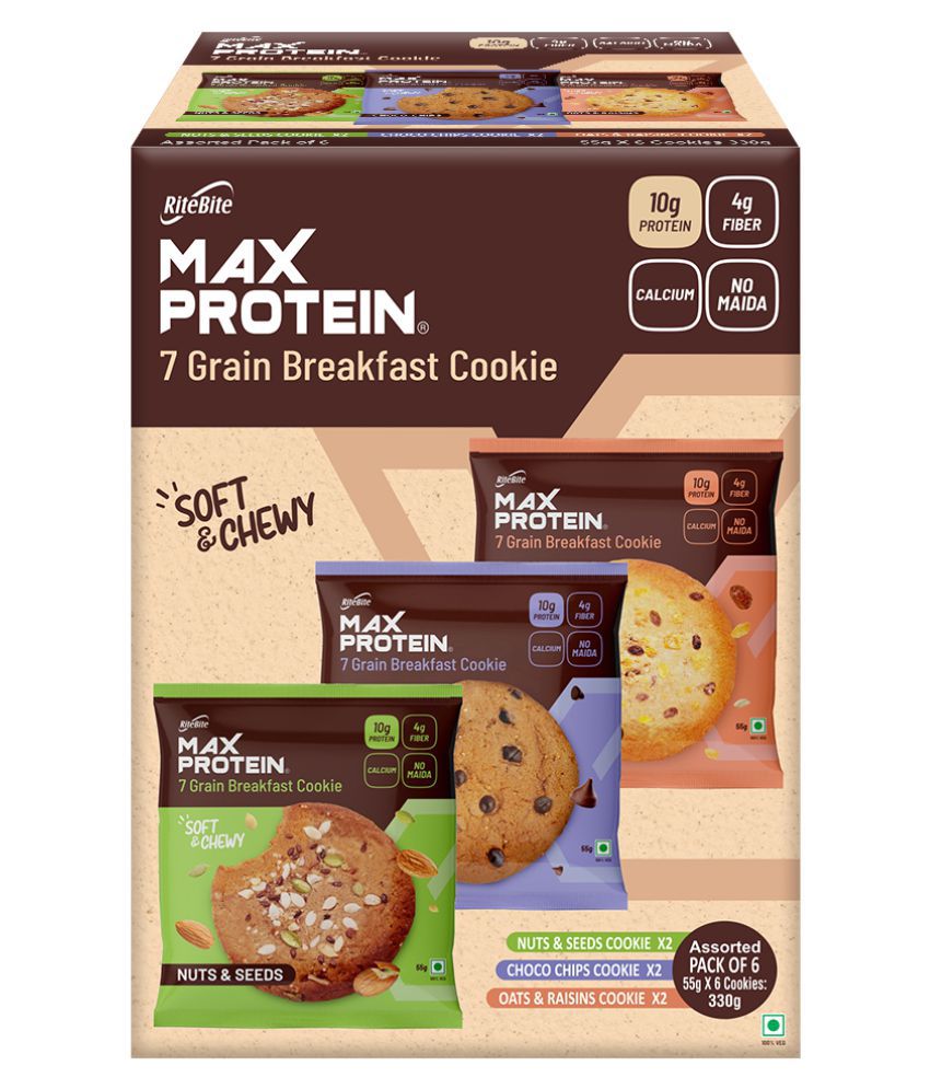Rite Bite Max Protein Assorted Cookies 330 g