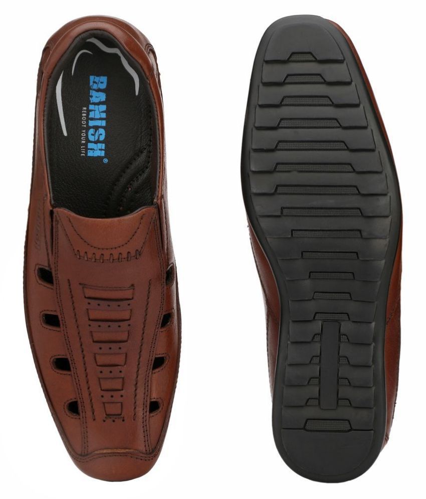 banish leather sandals