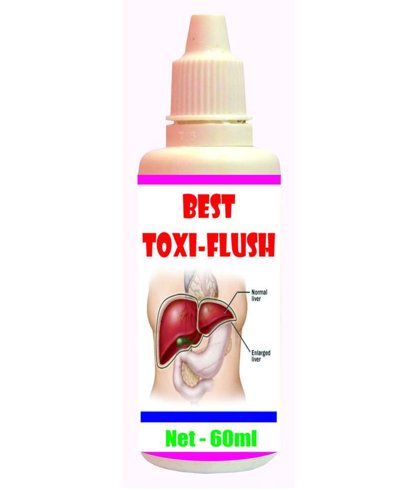 Tonga Herbs Best Toxi - Flush Drops  - 50 ML(Get The Same 50ml Drops Free) 60 ml Minerals Syrup