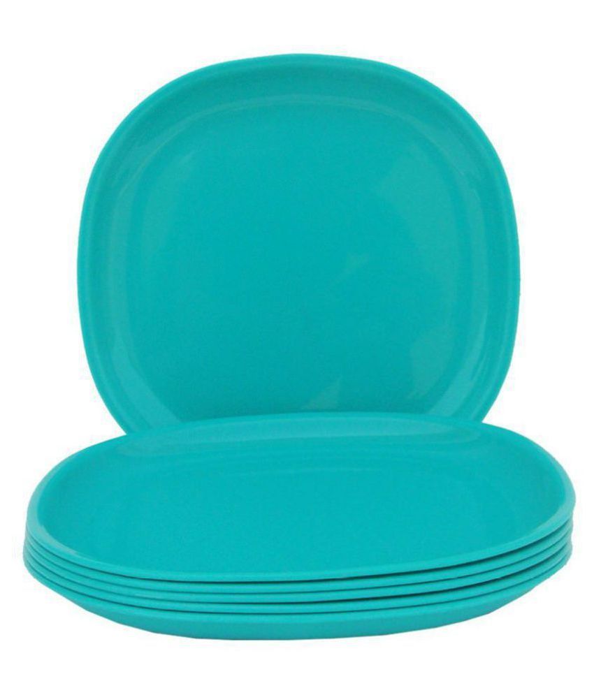 Incrizma 6 Pcs Plastic Quarter Plate Buy Online at Best Price in India Snapdeal