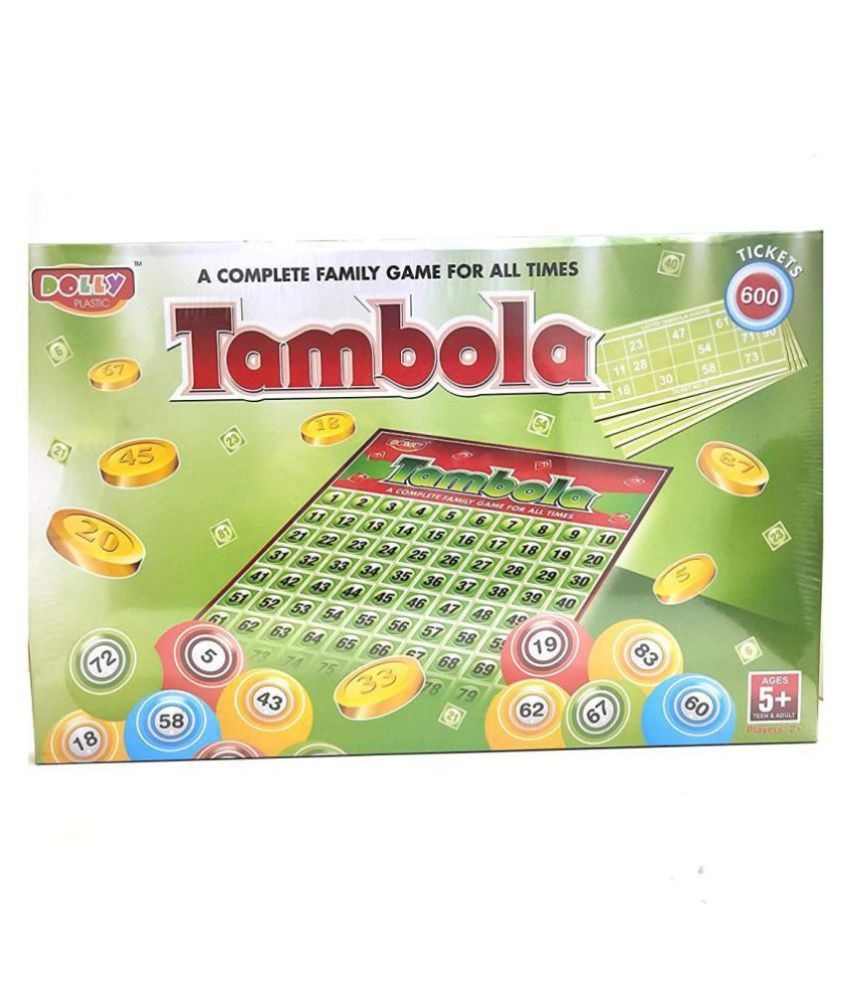 Shitamu Tambola Board Game with 600 Tickets A Complete Family Game