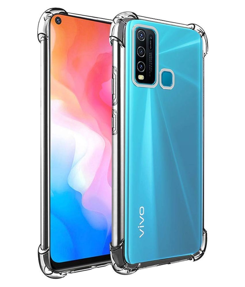     			Vivo Y30 Shock Proof Case KOVADO - Transparent Premium Transparent Case